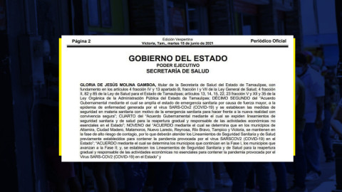 Reynosa, Matamoros, Nuevo Laredo y 5 municipios más en alto riesgo de contagio por COVID