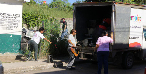 Prepara Ayuntamiento cuarto envío de basura electrónica