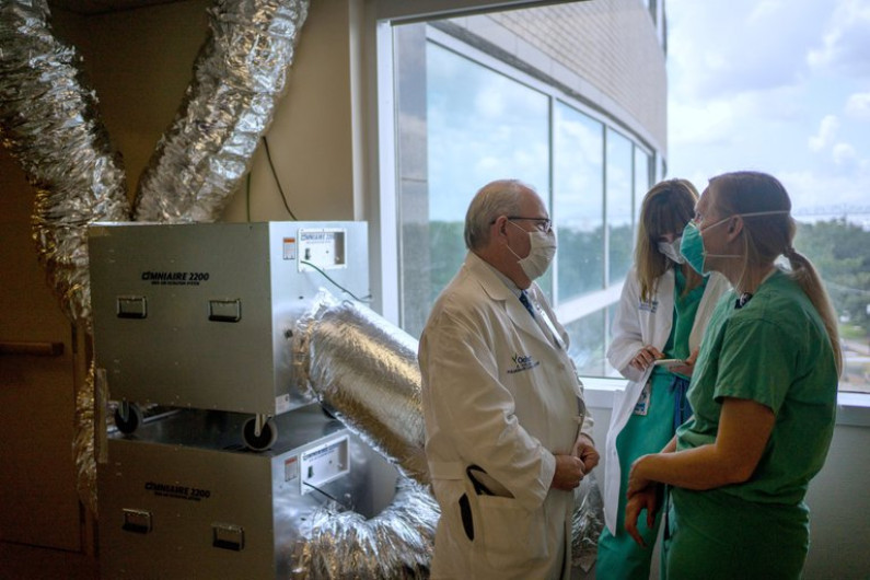 Estados Unidos supera 100 mil hospitalizados por COVID-19