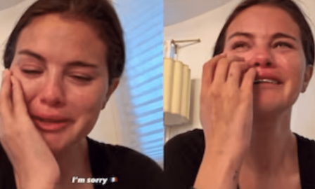 Selena Gomez llora y se disculpa por deportaciones de migrantes