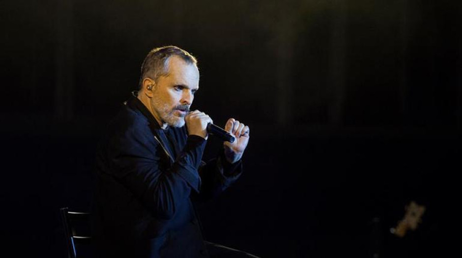 Miguel Bosé se presentó en Texas