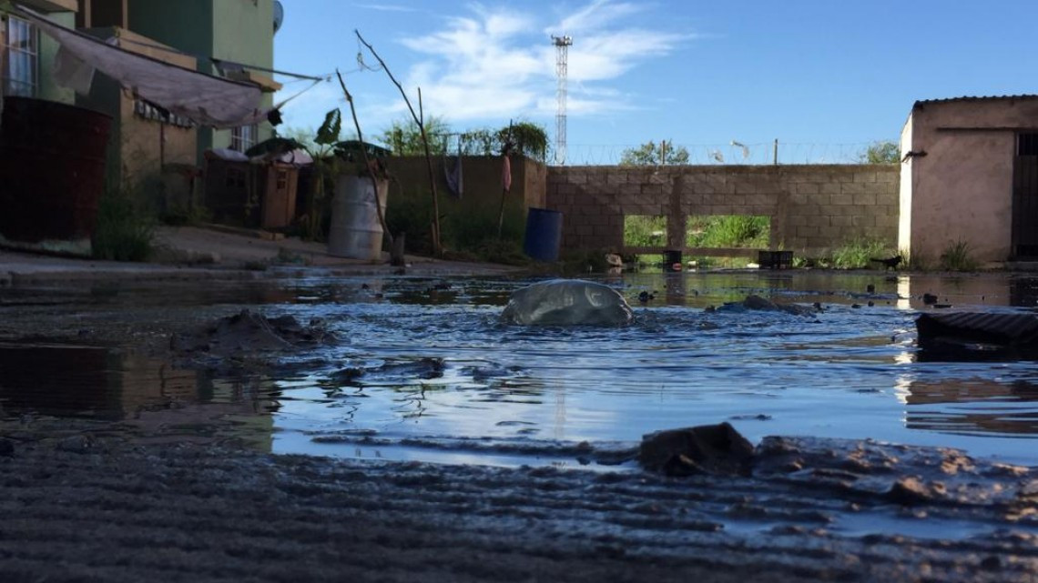 Fraccionamientos de reciente creación presentan serios problemas de drenaje