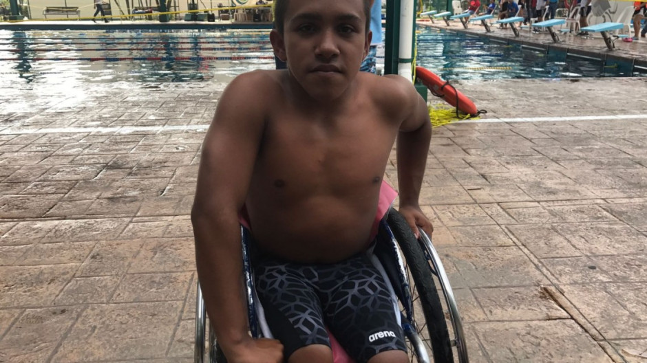 Tokio 2020, sueño de nadador paralímpico