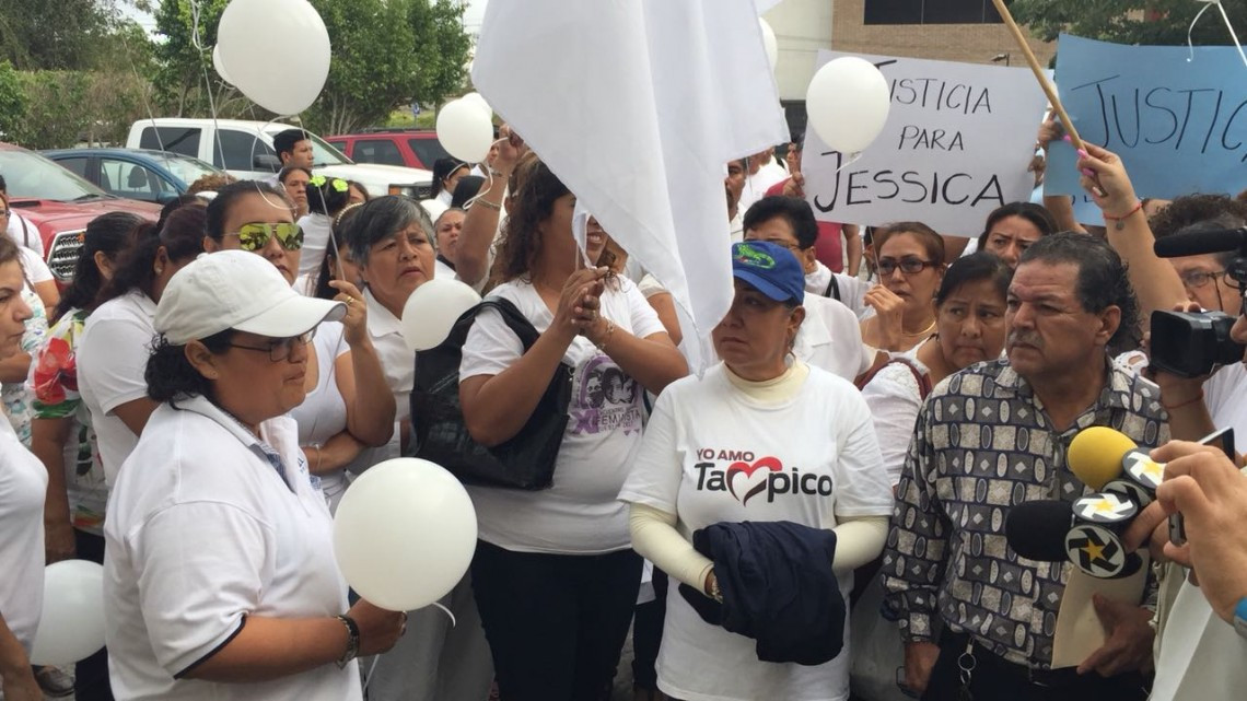 Piden justicia para Jessica en sur de Tamaulipas
