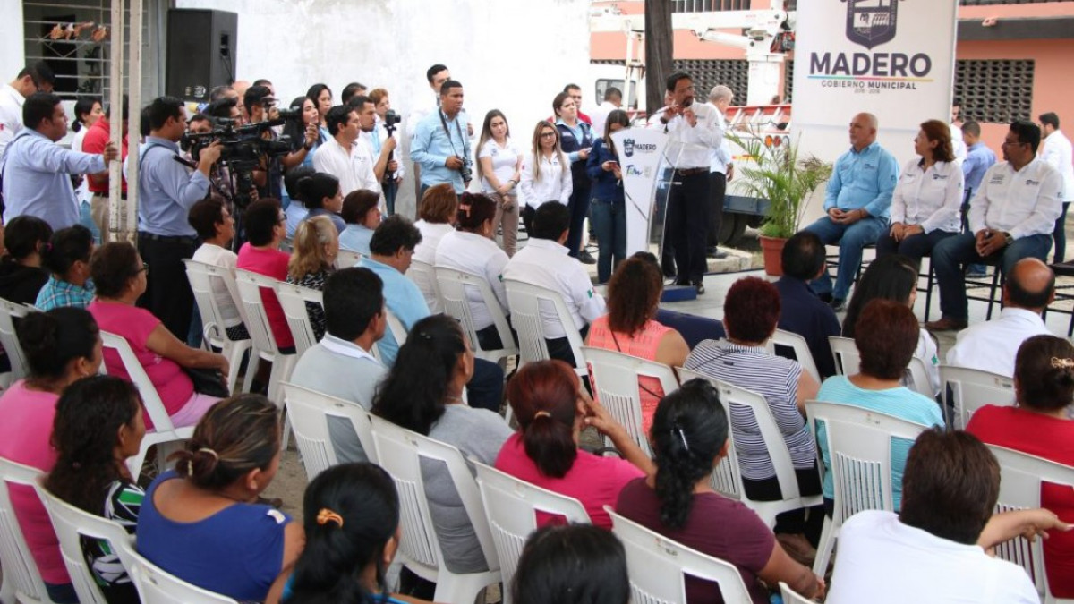 Pone en marcha obras de infraestructura hidrosanitaria en Madero