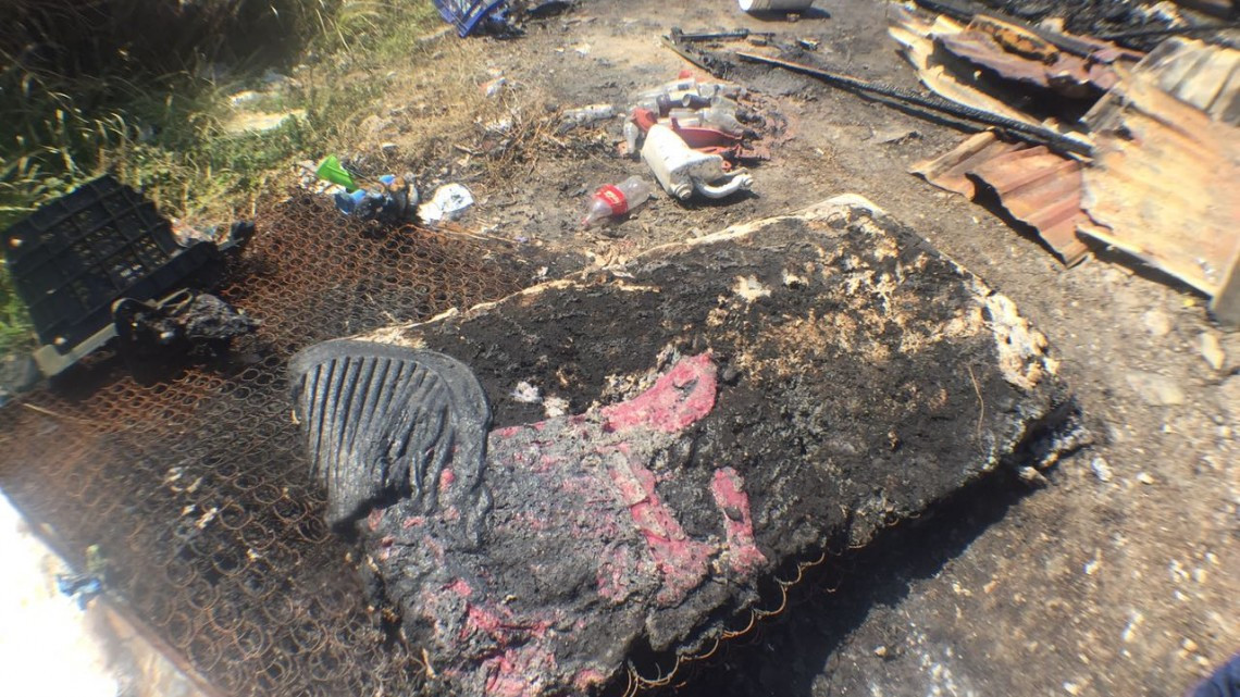 Perdió todo por incendio y pide ayuda a la población