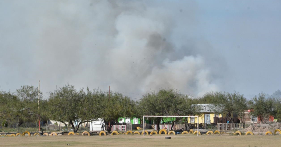 Arde en llamas el basurero "Las Calabazas"