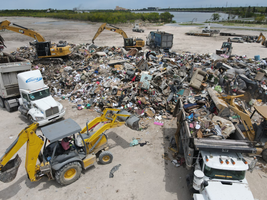 Confinó Gobierno de Reynosa más de 120 toneladas de desechos