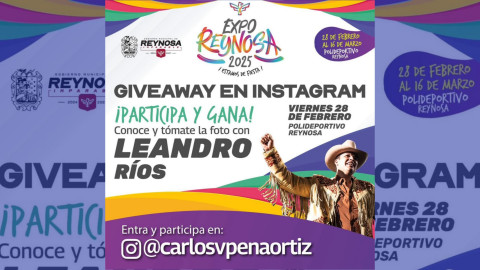 Hoy inicia la Expo Reynosa 2025 con grandes espectáculos y mucha diversión