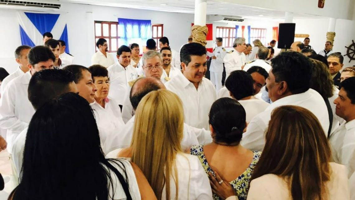 Reconoce Alcaldesa de Tampico labor de la Marina Armada de México