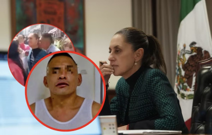 Trasladan al Reclusorio Norte a hombre acusado de acosar a Claudia Sheinbaum