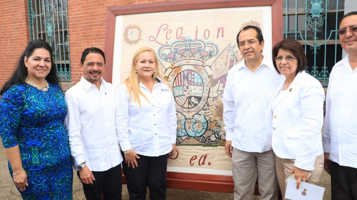 Andrés Zorrilla Moreno, asiste a la a ceremonia del 188 aniversario de la Victoria de Tampico