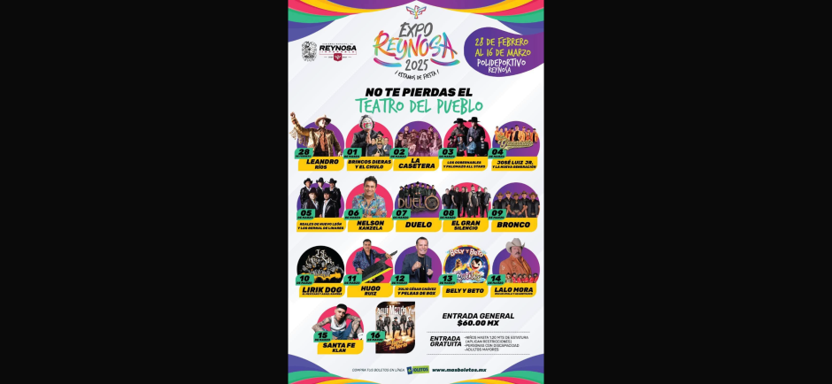 Invita Carlos Peña Ortiz a la Expo Reynosa 2025