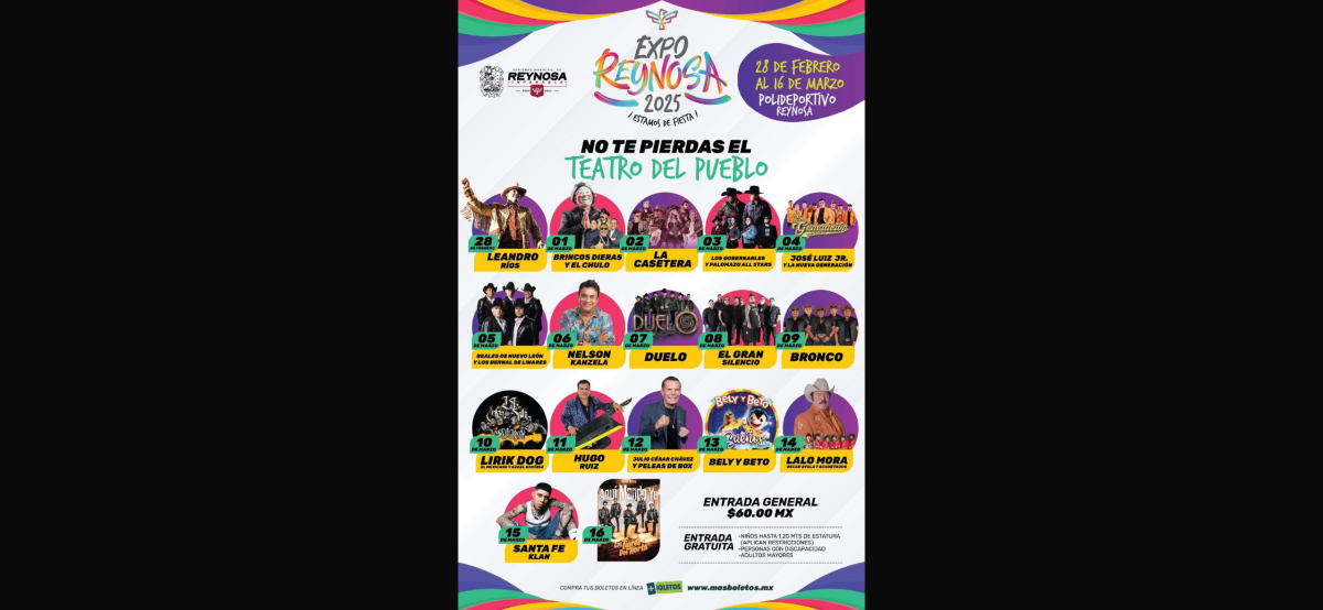 Invita Carlos Peña Ortiz a la Expo Reynosa 2025