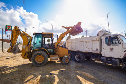 Acompañaron vecinos al Alcalde Carlos Peña Ortiz en supervisión de obra por más de 8 MDP