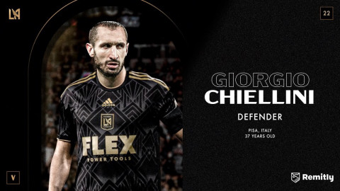 Chiellini anunció su fichaje con Los Angeles FC
