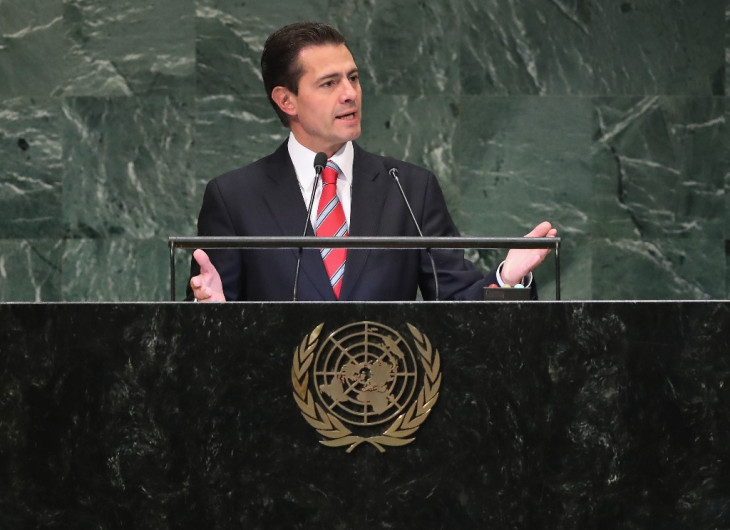 EPN pide a la ONU, frenar trafico de armas