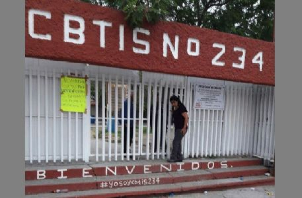 Por amenaza de atentado suspenden clases en Cbtis 234