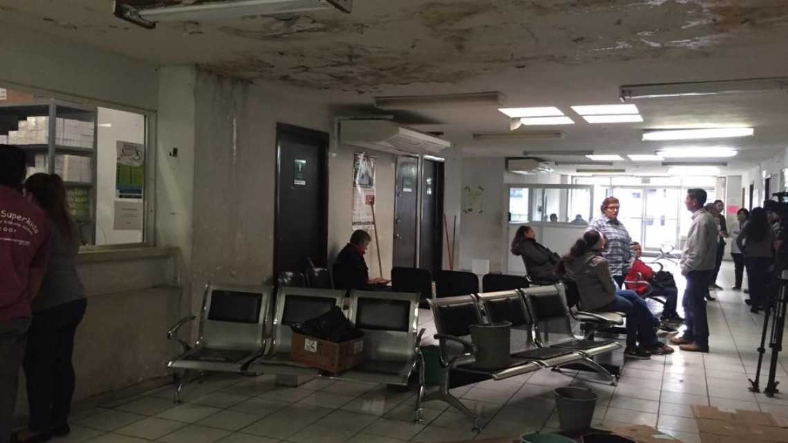 Serias fallas en la infraestructura del centro de salud de Altamira