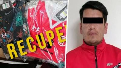 Recuperan playeras robadas al Toluca
