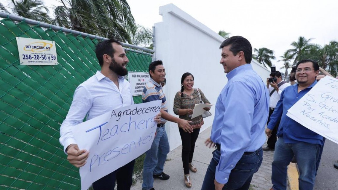 Solicitan teachers a Gobernador audiencia para basificar plazas magisteriales