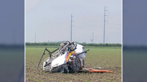 Reportan caída de helicóptero en Donna