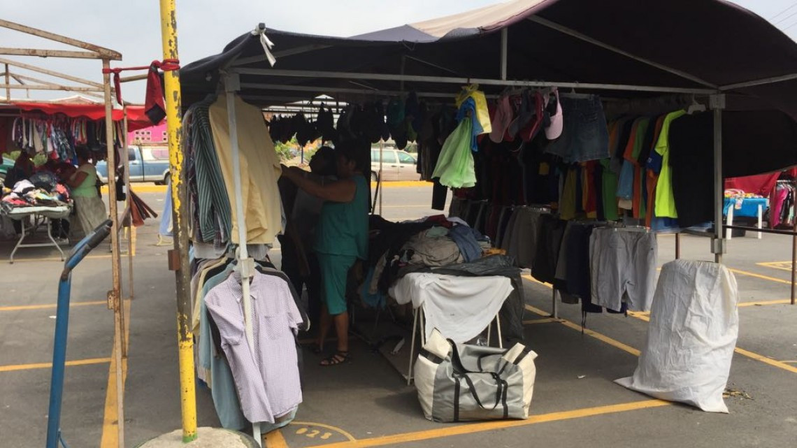 Comerciantes reubicados en crisis por bajas ventas