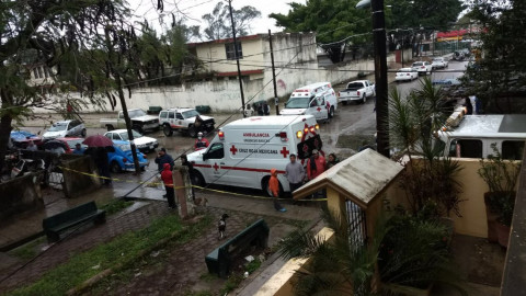 Descarrilamiento de tren sorprende a familias