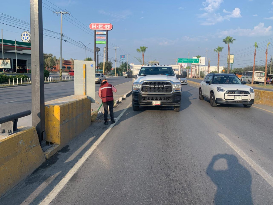 Imparable mantenimiento de infraestructura vial en Reynosa