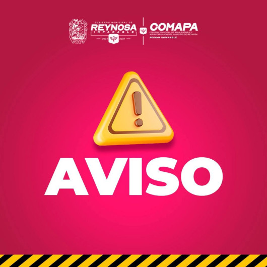 Anuncia Comapa baja presión y suspensión del servicio