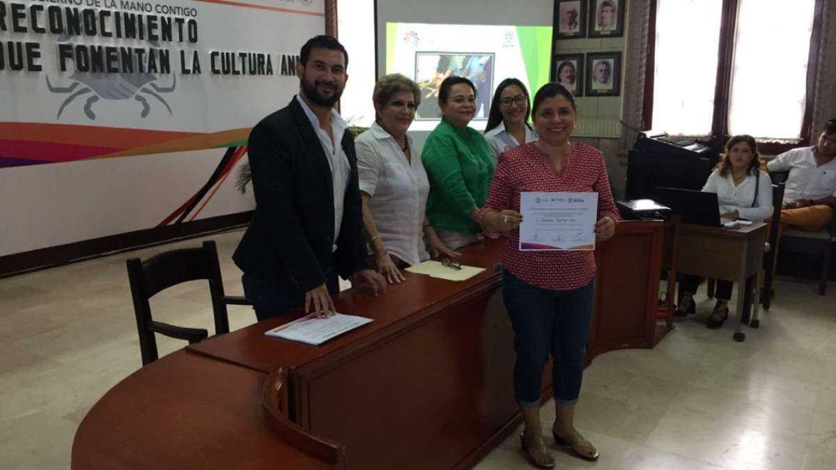 Reconoce Tampico a ciudadanos que fomentan la cultura animal