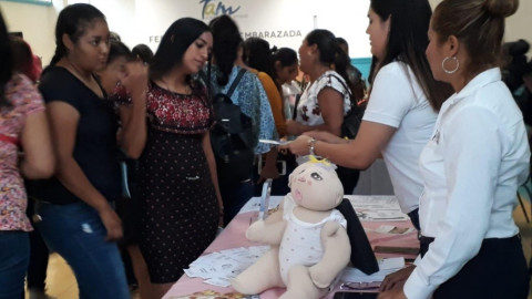 Realizan en Altamira la Feria de la Mujer Embarazada