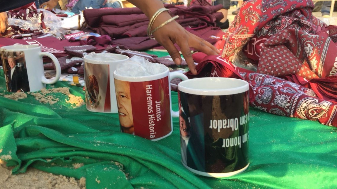 AMLO aseguró su triunfo al estar 25 puntos arriba de sus contrincantes 