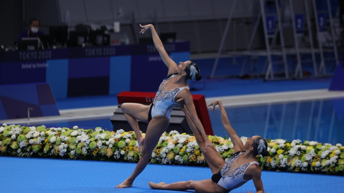 Inician Nuria Diosdado y Joana Jiménez su camino en busca de una presea en el nado sincronizado 