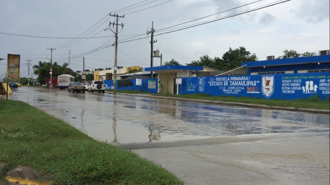 Fugas de aguas negras, problema constante en Altamira