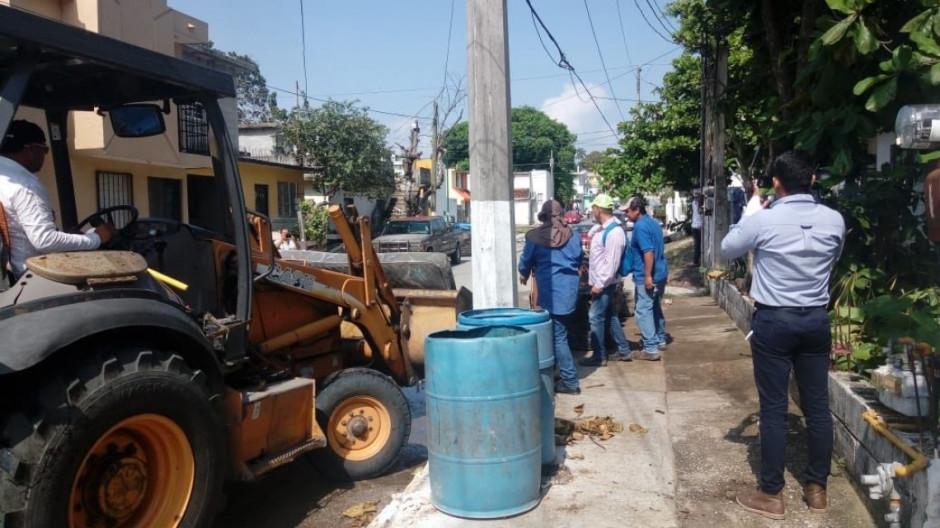 Realizan jornada de limpieza en la colonia Tolteca
