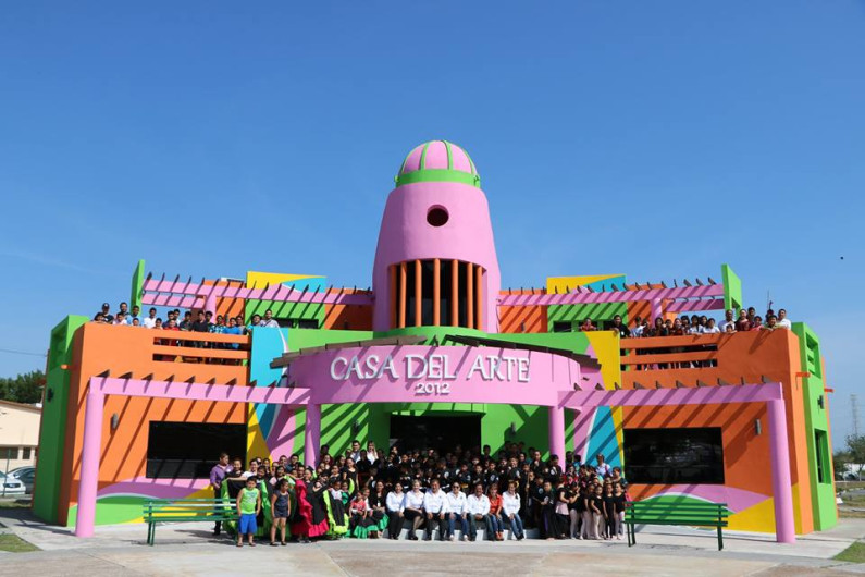 Reinauguran Casa del arte en Río Bravo