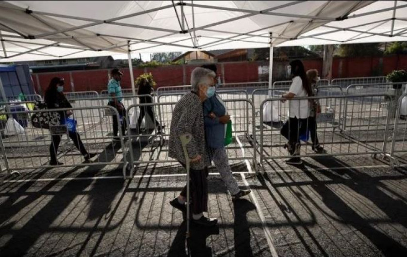 Registra Chile más de 7 mil contagios de COVID-19 en un sólo día 