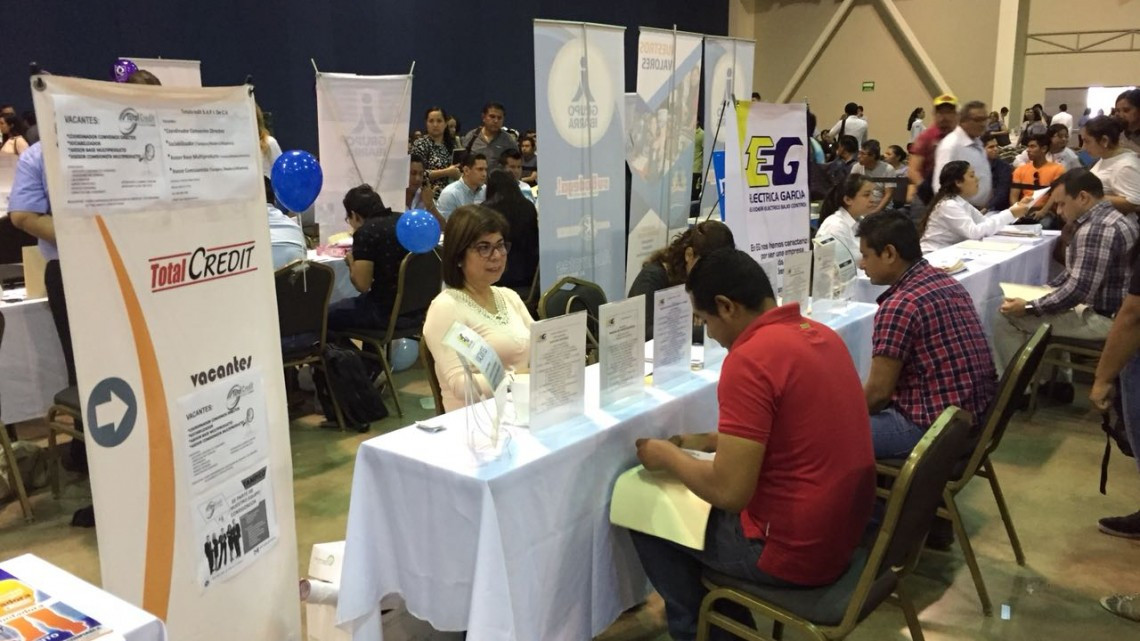 Asisten más de 5 mil personas a 3a. Feria del Empleo en Tampico
