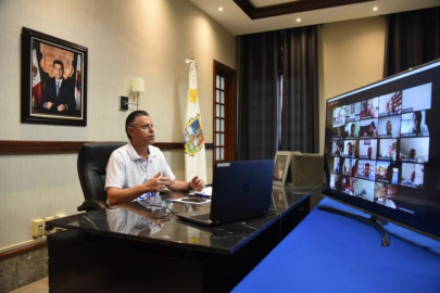 Expone Chucho Nader acciones contra COVID-19 ante miembros de la ANAC