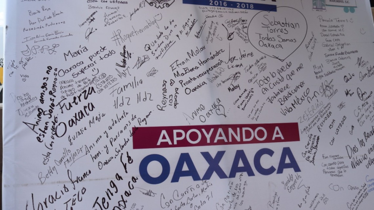 Ciudadanos responden antes afectaciones de sismos