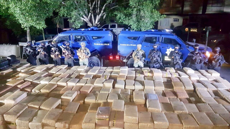 Decomisan más de 5 toneladas de mariguana en Camargo, Tamaulipas