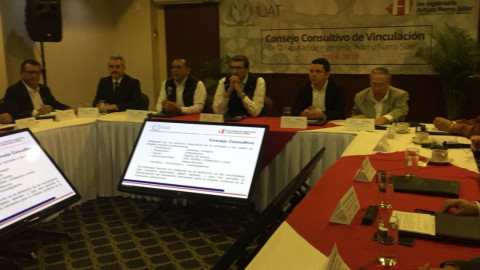 Encabeza rector de la UAT el Consejo Consultivo de Vinculación