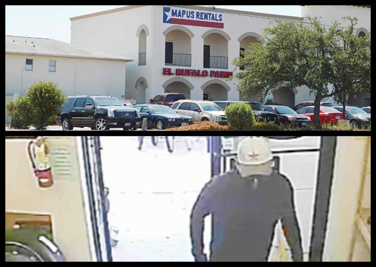 Roban 16 pistolas de casa de empeño