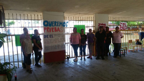 Padres de familia tomaron escuela en la Hipódromo 