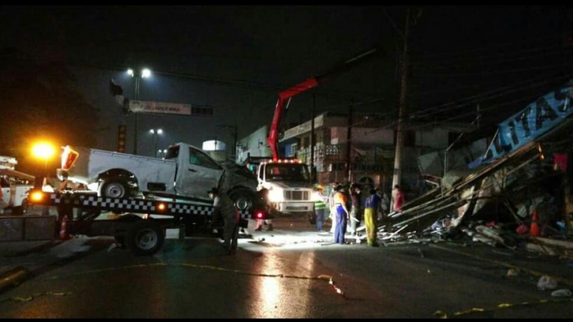 Aparatoso accidente deja dos muertos en Altamira