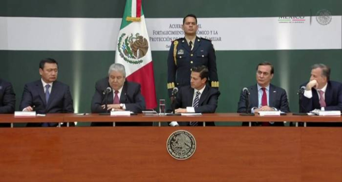 Coparmex se niega a firmar acuerdo con EPN