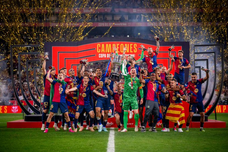 Barcelona se proclama campeón de la Copa del Rey tras vencer al Real Madrid