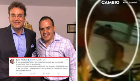 Faitelson pide a Elon Musk borrar recuerdos del golpe de Cuauhtémoc Blanco