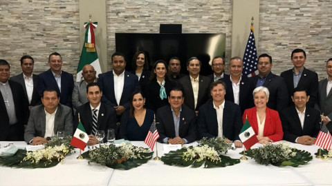 Embajador Christopher Landau visita por primera vez Nuevo Laredo